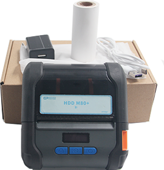 Type C USB Support Portable Printer for Win10/Android/IOS 7.4V/2000mAh Battery Included
