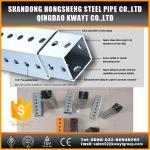 square shape traffic road signs steel street traffic sign post pole