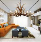 Big antler chandelier 25 Lights for Living room Bedroom Coffe Shop Lighting