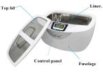 2.5L Digital Control Ultrasonic Cleaner for Dental Medical Cleaning
