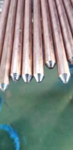 Quality 4ft Copperbond Solid Copper Earth Rod Sizes 16mm wholesale