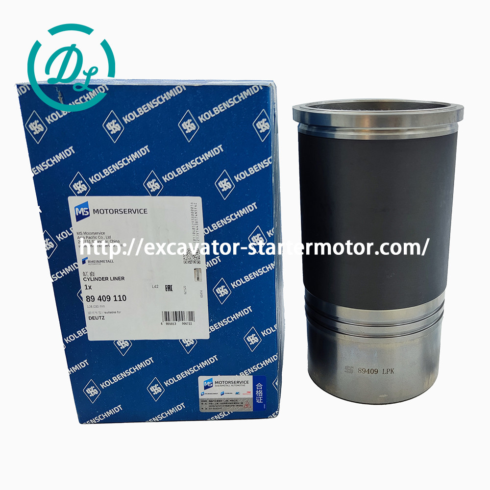 24VDC Excavator Engine Parts Cylinder Liner Sleeve 89409110 04200255 Engine D7D