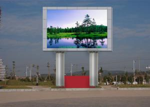 Quality SMD P8 Outdoor Advertising Led Display Screen Double Pillar Type 40x20 dots wholesale