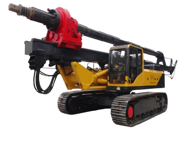 20m Drilling Depth Hydraulic Rotary Well Drilling Rig 205 Horsepower Diesel