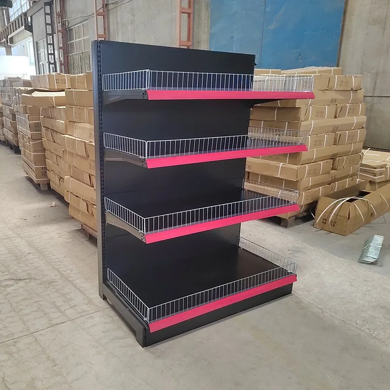 Factory Customized Supermarket Equipment Super Market Racks Etagere Commercial