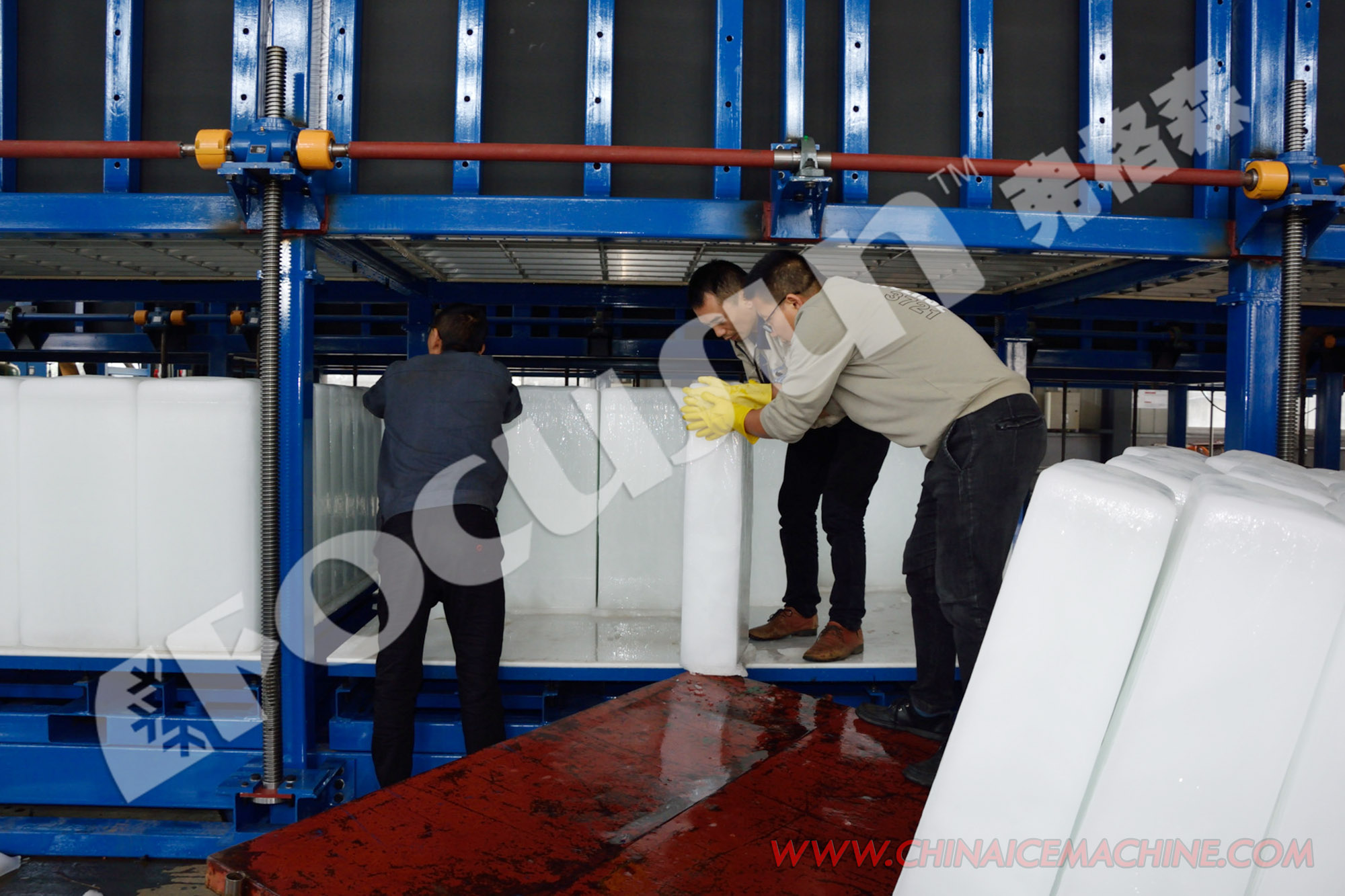 10ton Ice Storage Capacity Focusun Big Ice Block Making Machine for Hotel Industry
