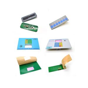 Quality Waterproof Keypad 3X4 Matrix Key Membrane Switches Screen Printing wholesale