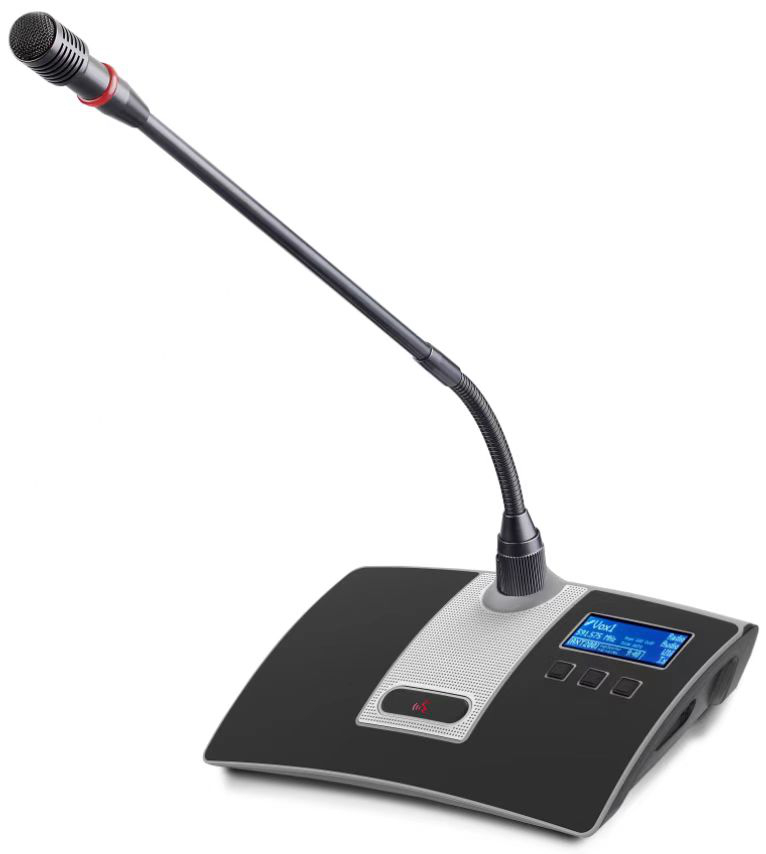 UHF 4 Channels Wireless Microphone System 80Hz -16KHz With Long Pick Up Range 100cm
