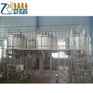 Quality Hotels 15 Bbl Brewing System , Turnkey Brewery Equipment With Steam Jacket wholesale