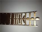 BeCu Brass Stamping Parts One Row Cavity For Wall Switch Plugs / Sockets