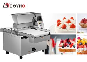 Quality 1400w Belt Width 620mm Cake Filling Machine Cookie Baking Machine wholesale