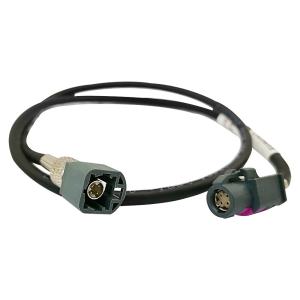 Quality Car Grey HSD Cable Assembly 4 Pin LVDS High Speed Transmission G Code wholesale