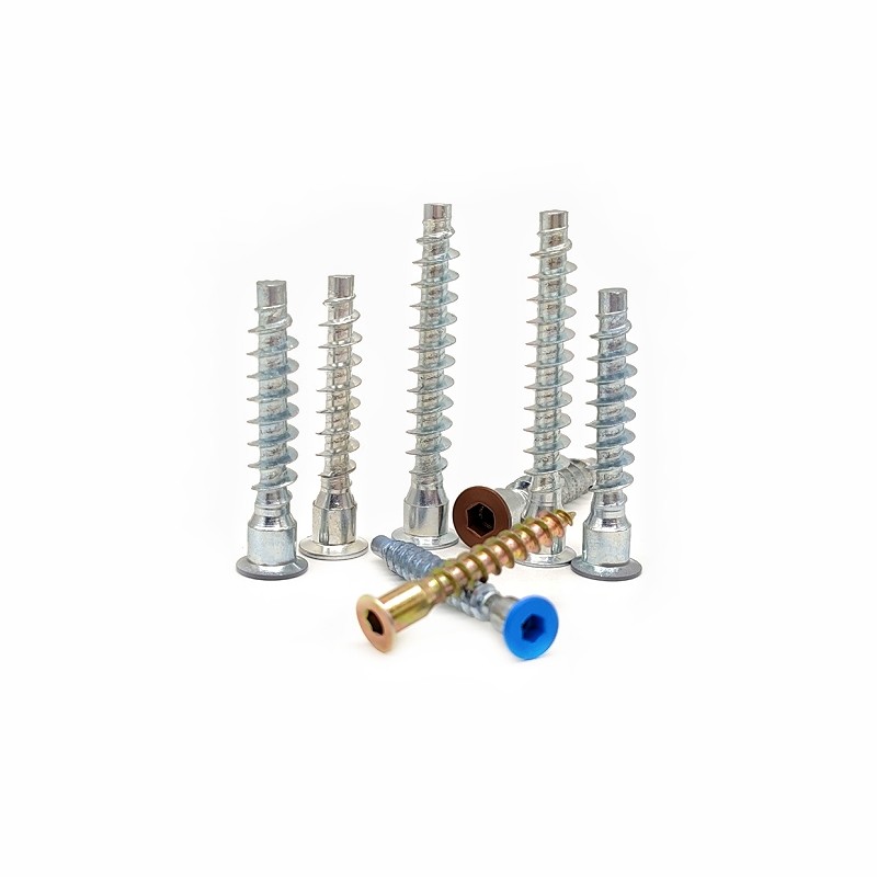 Pointed-Tailed Hexagon Self-Tapping Screw Galvanized Wood Repair Nail Countersunk Mountain Wire