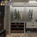 Artcheer Luxury Bedroom Furniture Walk In Closet Wardrobe Cabinets with European