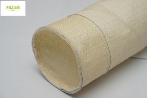 Quality 450 - 550g Cement Industry High Temperature Filter Bags Nomex Aramid PPS P84 wholesale