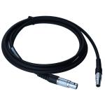 5 Pin Leica Gps Power Total Station Cable Gev52 409678 Connects External Battery