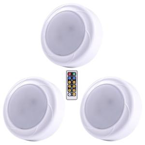 Quality Warm White white ultra thin Wireless led puck light wholesale