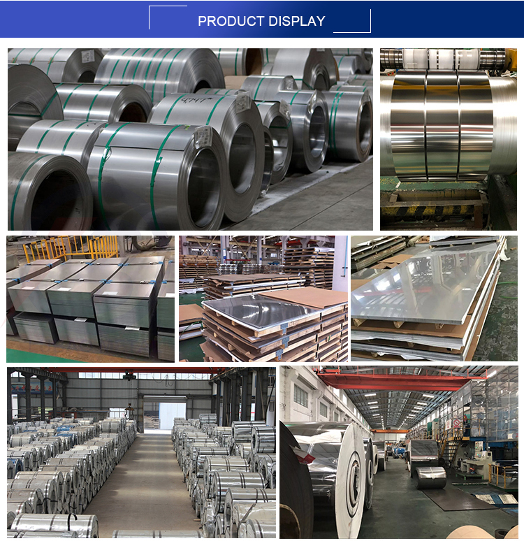 Cutting Edge Cold Rolled Strip Coil AISI ASTM 201 301 304 316 316 410 421 430 0.1-3.0mm Stainless Steel Coil for Industry