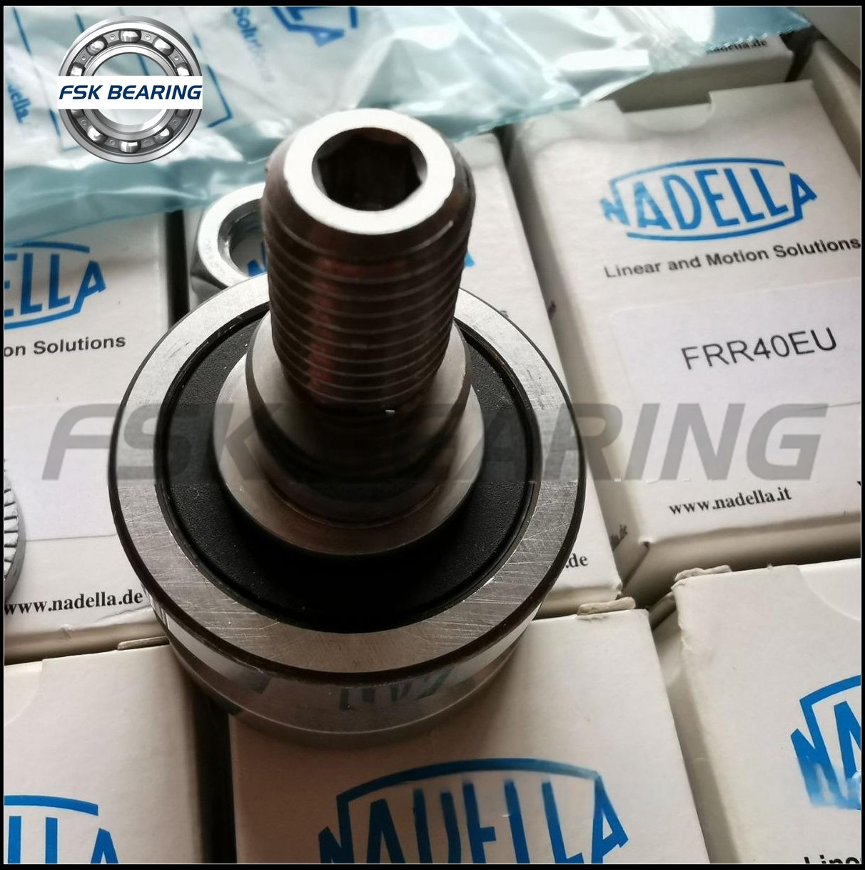 High Precision FRL40EU Roller Bearing With V-Groove Bolt Concentric FRL Eccentric FRLR