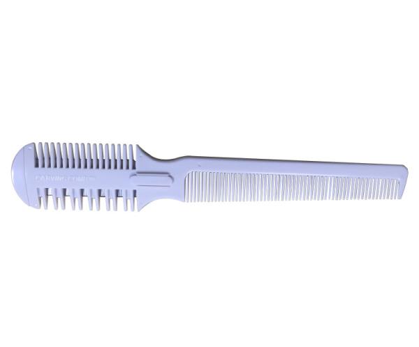 Customized Hair Shaving Blade Stainless Steel Blade Portable Hair Comb For Thin