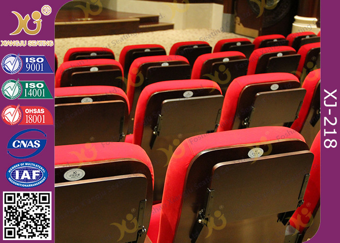 No Noise Dampening Return Auditorium Chairs Ultra - Soft Customized Design