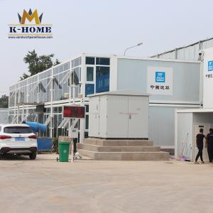 Quality Temporary Prefabricated Sandwich Panel Container House Apartment For Refugees wholesale