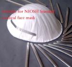 Hot Melt Adhesive Nose Bridge Strip 0.4mm For Medical N95 And KN95 Mask