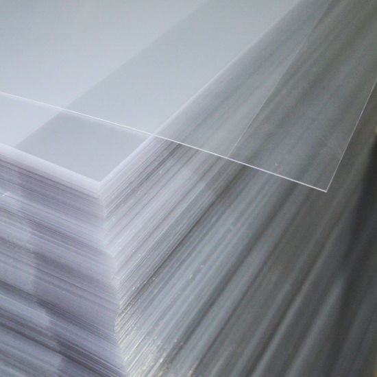 0.3MM Transparent Plastic Sheet Roll Anti Fog For Face Shield