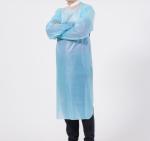 Disposable Waterproof CPE long sleeve apron hospital CPE isolation protective