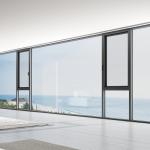 Home Modern Top Hung Windows Double Glazed Aluminium Awning Windows
