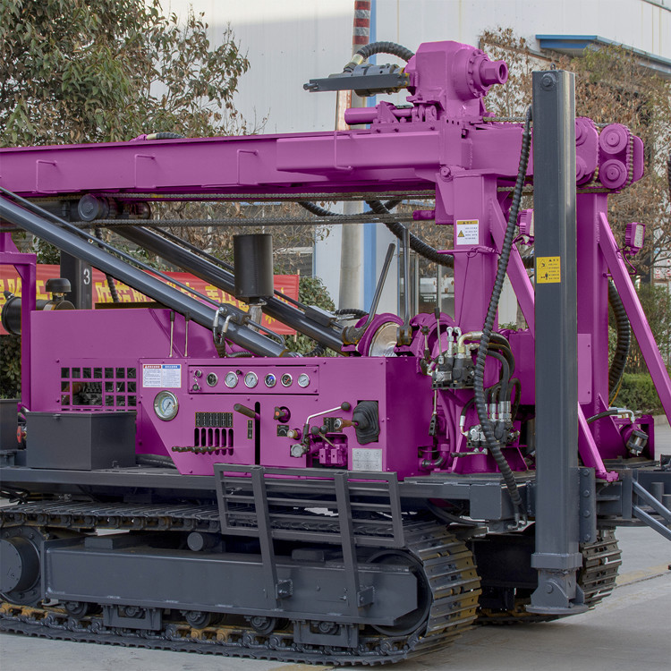 Diamond Core Drill Rig With Mud Pump Exploration Depth 350m Hydraulic Core Drilling Rig