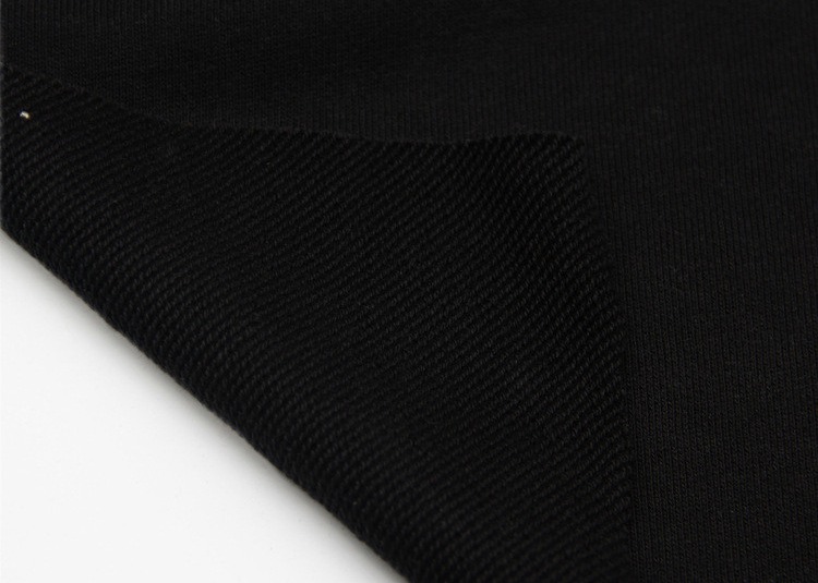 stock 32s hoodie fabric CVC fish scale stretch knitted small wool ring fabric leisure sports suit fabric