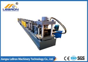 Quality Easy Operation Shelves Storage Roll Forming Machine Cutter Material With Quenched Treatment wholesale