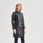 FODARLLOY Women Slim Long Down Winter Warm Hooded Cotton-padded Clothes Coats
