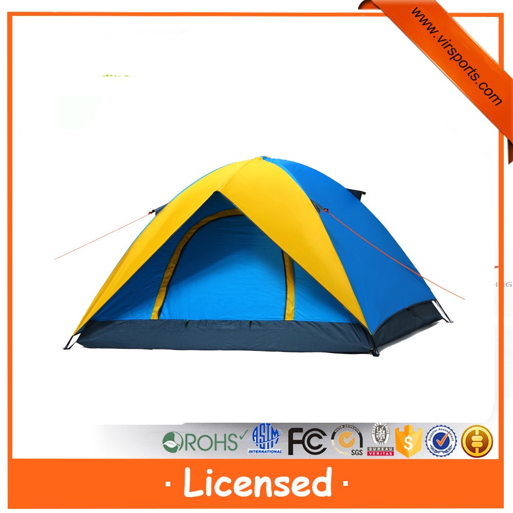Double Layer 3-4 people Family Outdoor camping ultralight inflatable Camping Tent