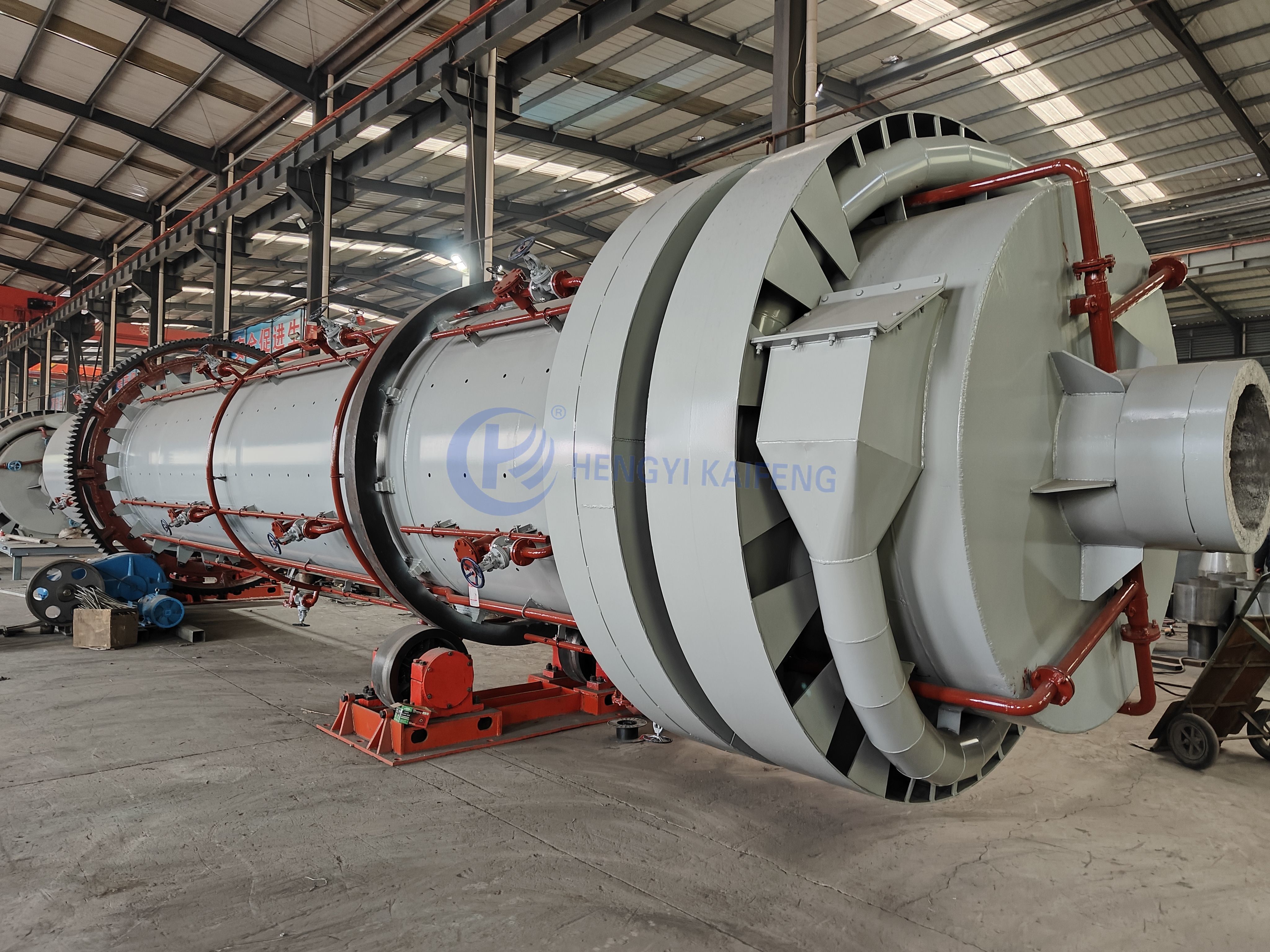 Activated Carbon Activation Furnace Precise Carbon Activation Process With Physical Cooling Carbon Activation Kiln