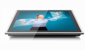 Quality 1920×1080 Industrial Touch Screen Computer Flat Bezel 300 Nits Brightness wholesale