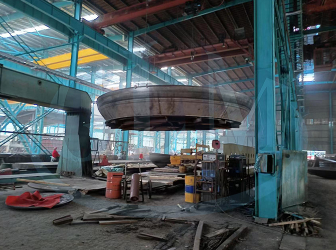 5372 Diameter Carbon Steel Semi Elliptical Heads For Shell And Tube Heat Exchangers