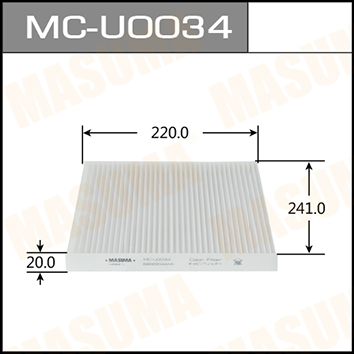 2007- Year D17A2 68223044AA 68223044AA Cabin Filter with Auto Breathe Easy Technology