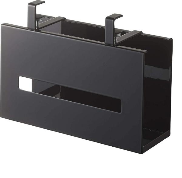 Living Room Bathroom Tissue Cover Under Cabinet Mount Paper Box Holder Remote