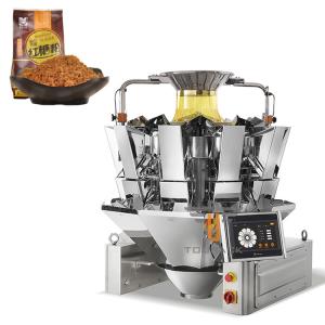 Quality Vertical Brown White Sugar Packing Machine Food Salt Granule Automatic Multihead Weigher wholesale