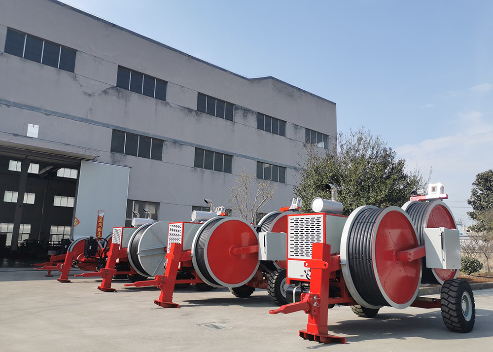500KV Transmission ADSS 18Ton Hydraulic Cable Puller Tensioner Machine
