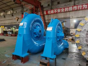 Quality Hydroelectric Electric Water Power Francis Hydro Turbine 800kw+400kw wholesale