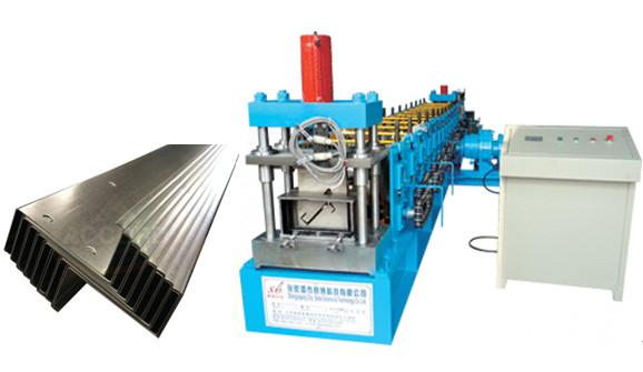 Z Steel Frame Machine For Commercial / Residential Building Construction