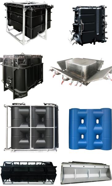 Cheap Highly Durable Round Rotational Aluminum Mold Customized Long Lasting for sale
