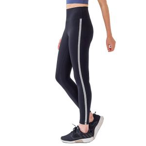 Quality Side Seam Yoga Pants Capri Leggings Printed Nude High Waisted wholesale