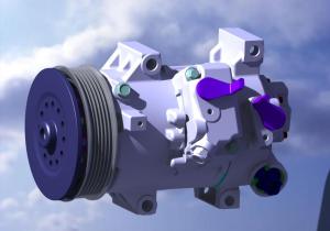 Quality 12v Electric Automotive Air Conditioning Compressor R134a PAG46 Oil 160cc wholesale