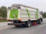 Multifunctional 16cbm Truck Mounted Sweeping Machine For Cities