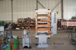 Automatic Hydraulic Heating Rubber Tile Vulcanizing Press