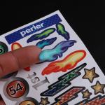 3D Vinyl Waterproof Custom Paper Stickers With Company Logo Printed